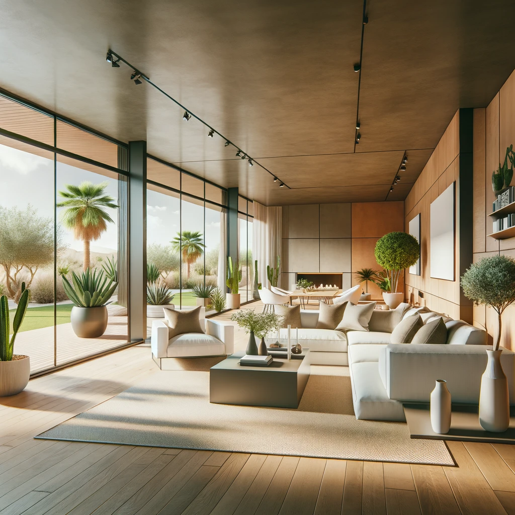 The modern living room