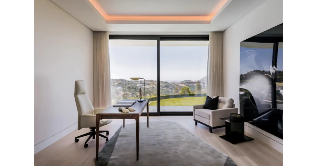 Luxury Home Office Design – A.V. Timeless Villa