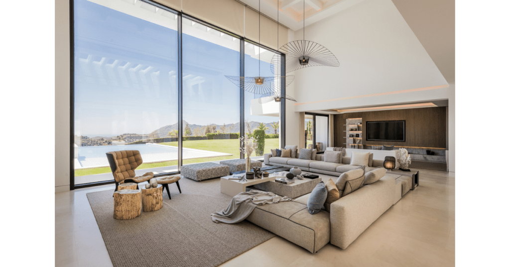 Luxury Villa Living Room Design – A.V. Timeless Villa