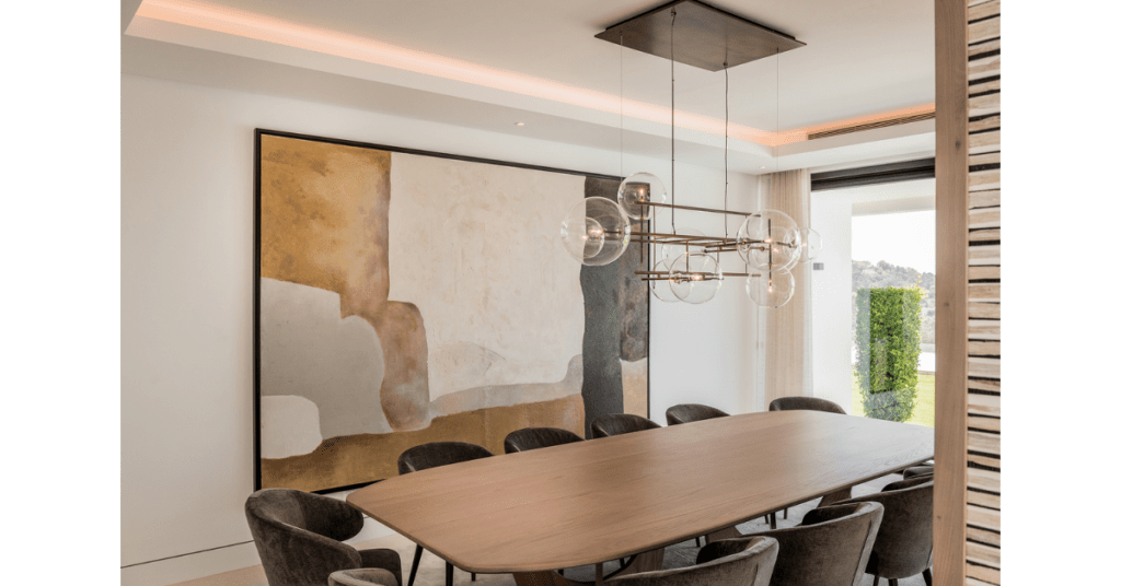 Luxury Villa Dining Room Design – A.V. Timeless Villa