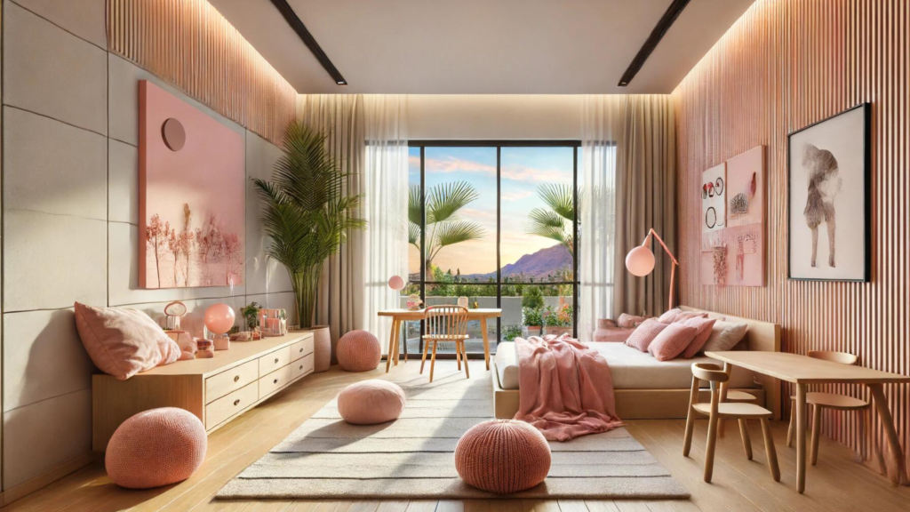 CHILDREN’S ROOMS in R.m House by MORANID, featuring biophilic elements and natural materials.