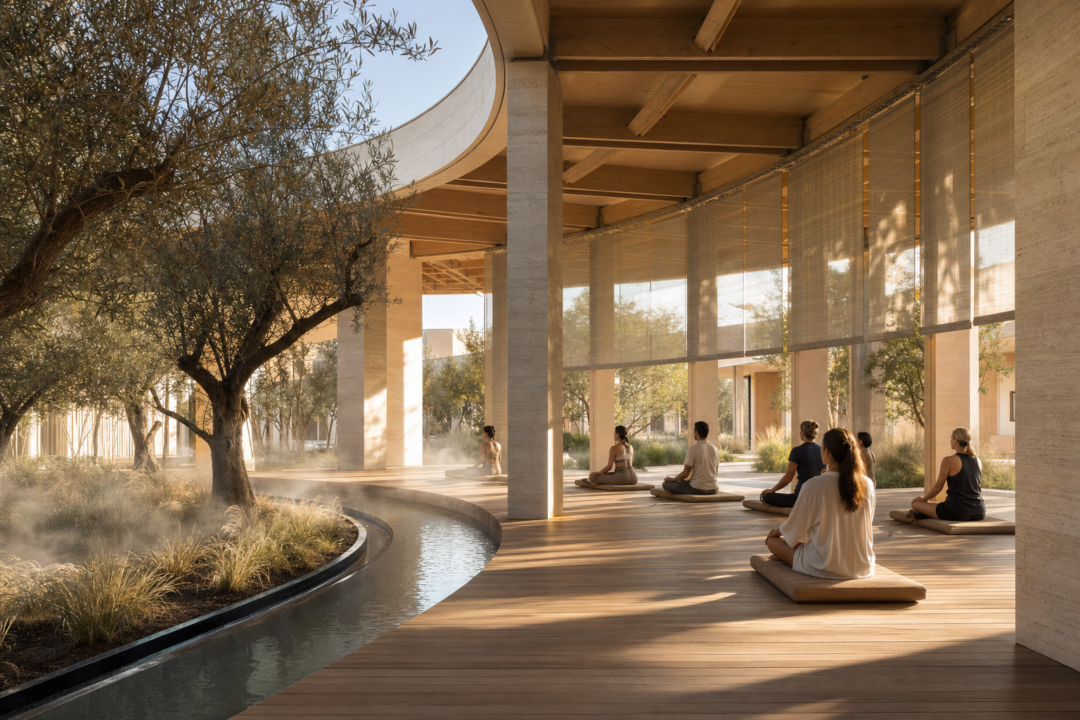 California Wellness Community Streetscape