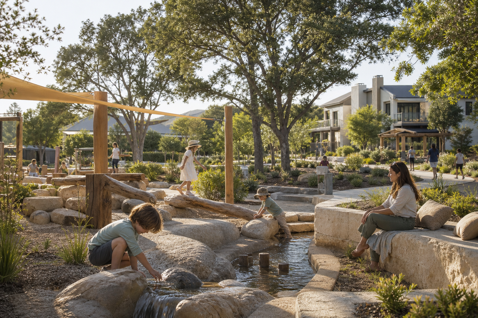 California Wellness Community Evening View
