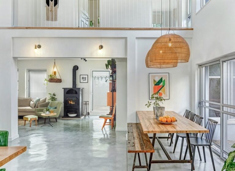 Quiet luxury interior connecting body, mind and spatial calm