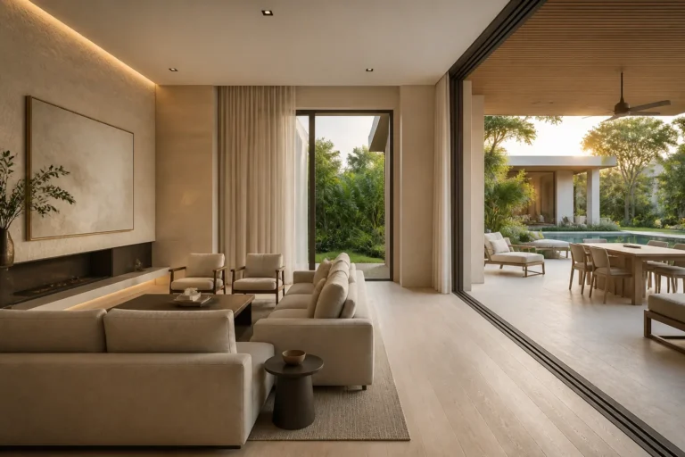 Future-ready luxury South Florida residence with quiet indoor-outdoor rooms and refined neutral architecture